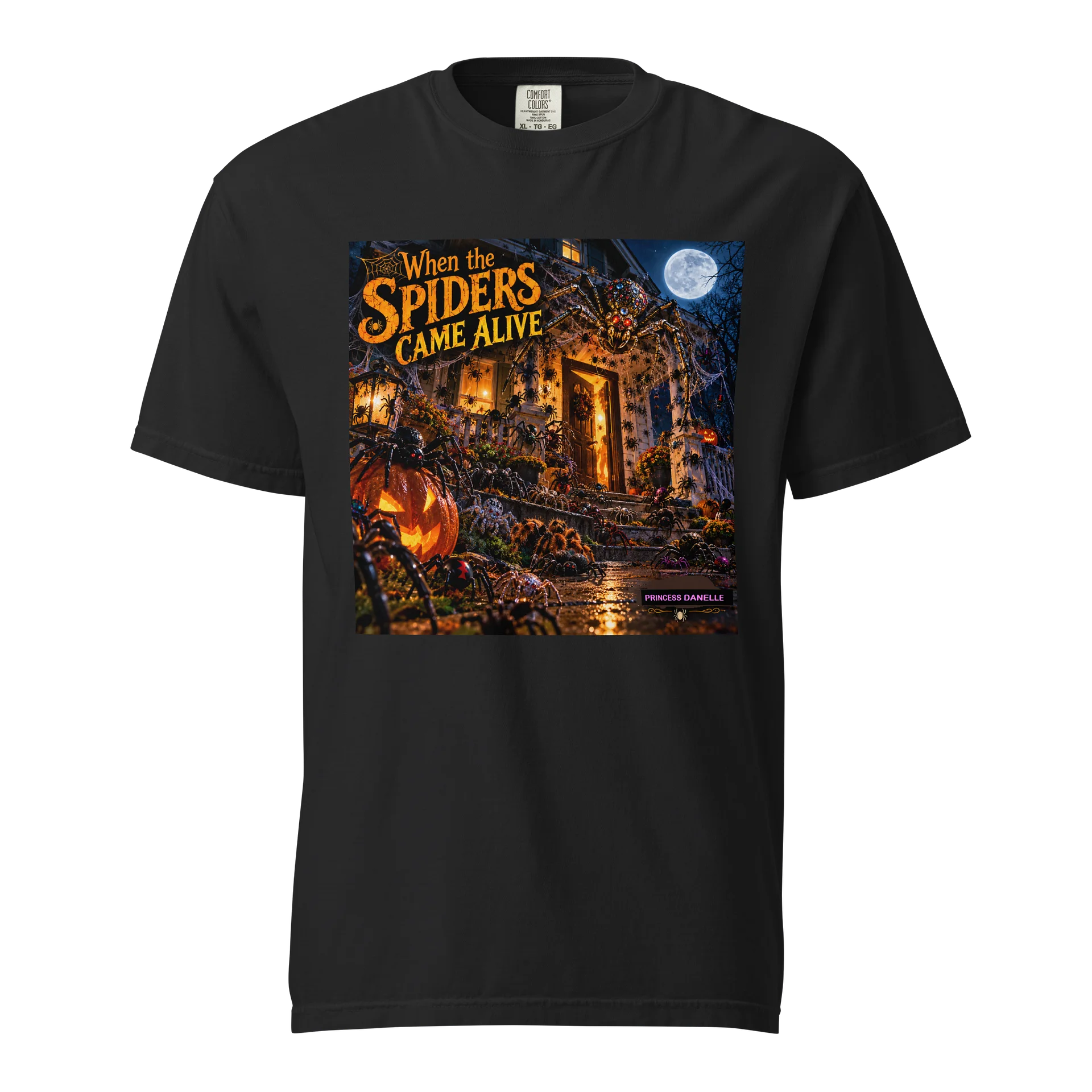 When the Spiders Came Alive Halloween Tee product image (1)