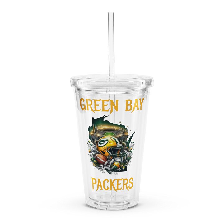 Green Bay Cityscape Clear Tumbler (16 oz) product image (1)