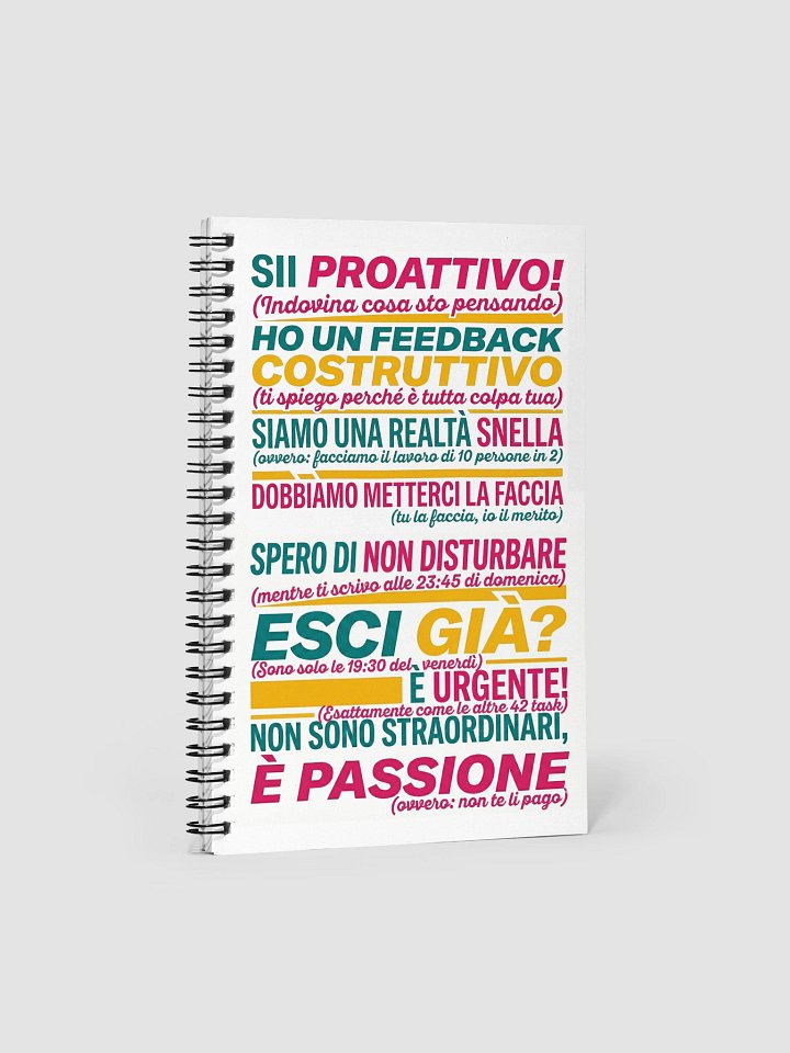 📓 Notebook "Diario di Bordo della Giungla" – Job Jungle Limited Edition product image (1)