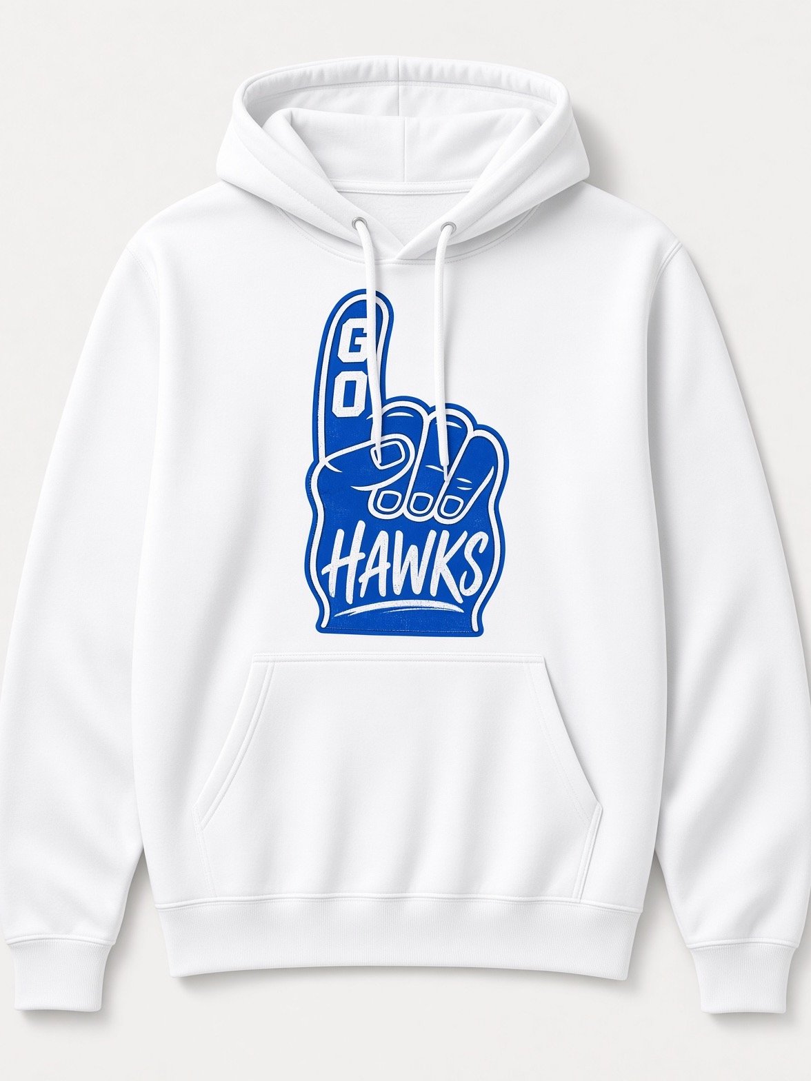 Foam Finger Comfort Colors hoodie product image (1)