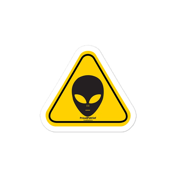 Alien Vinyl Sticker product image (1)