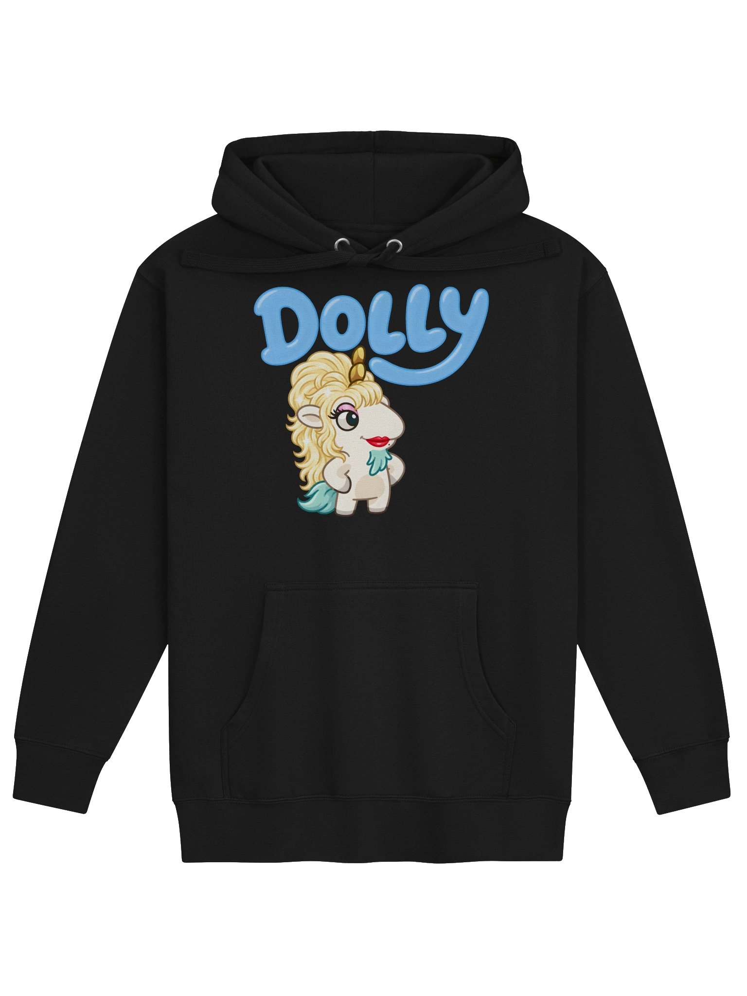 Dolly Unicorse Mashup Shirt & Hoodie | Bluey x Dolly Parton Parody product image (2)