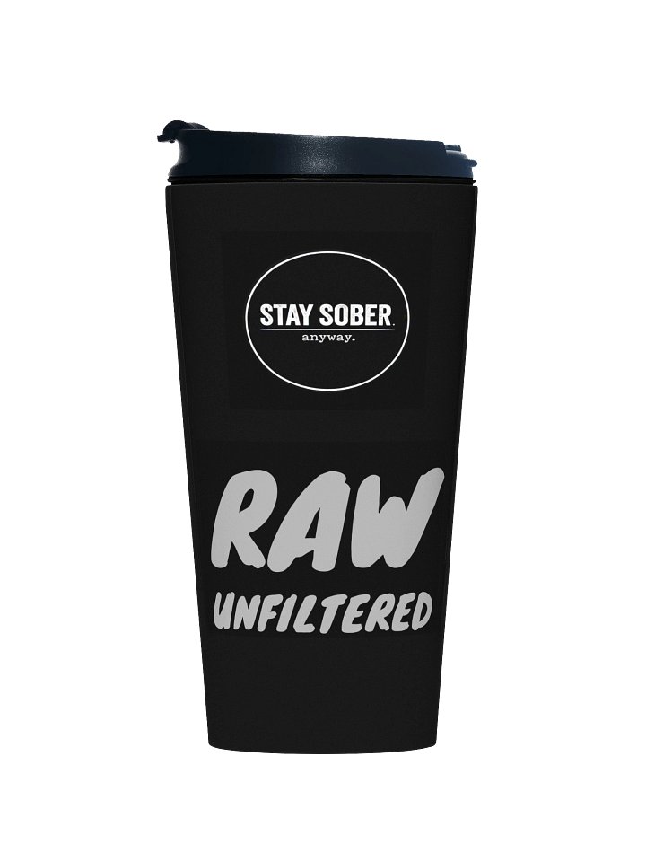 RAW UNFILTERED Stainless Steel Travel Mug product image (1)