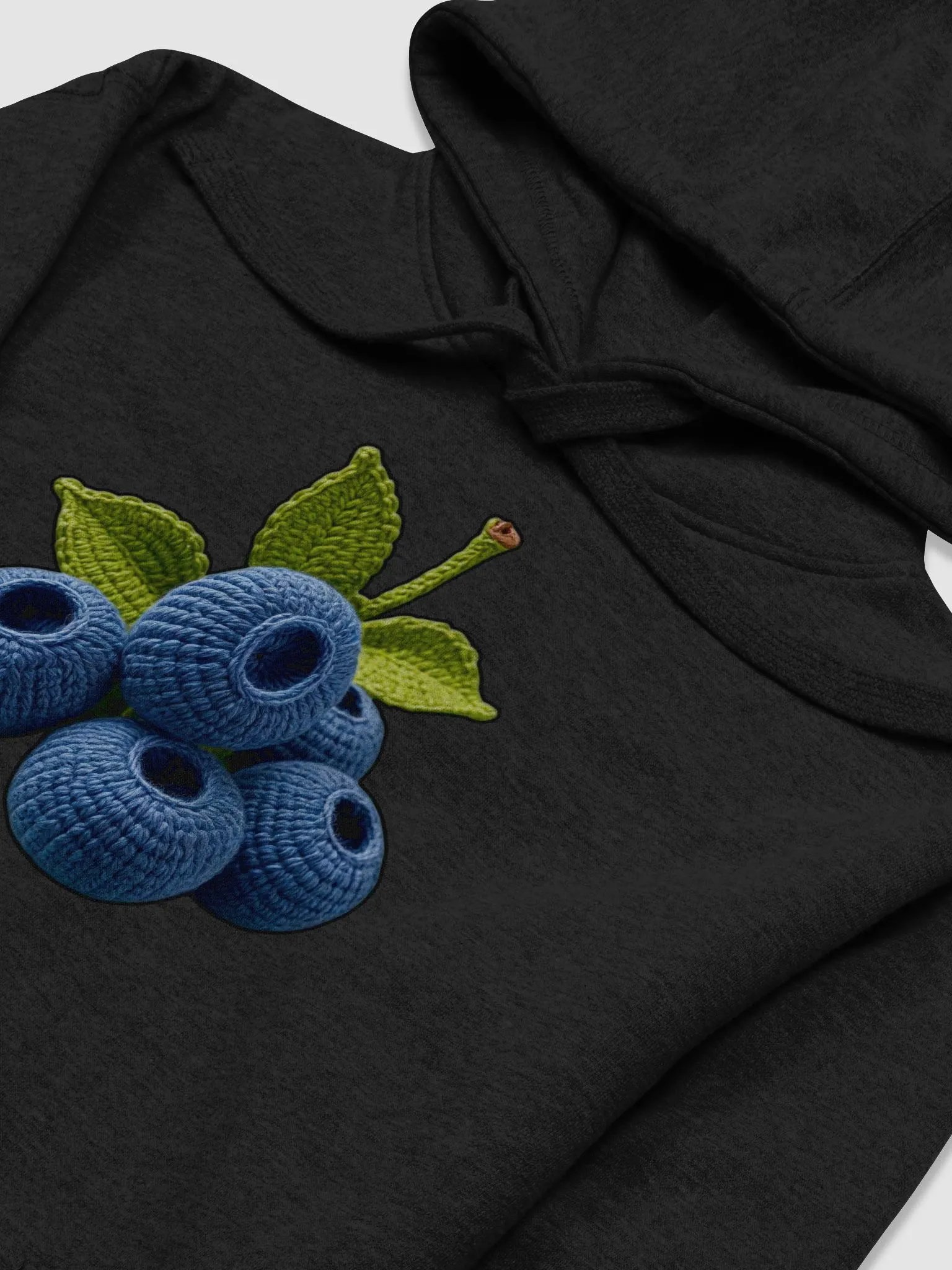 CozyAvocado Cotton Heritage Unisex Premium Hoodie Blueberry #4 product image (3)