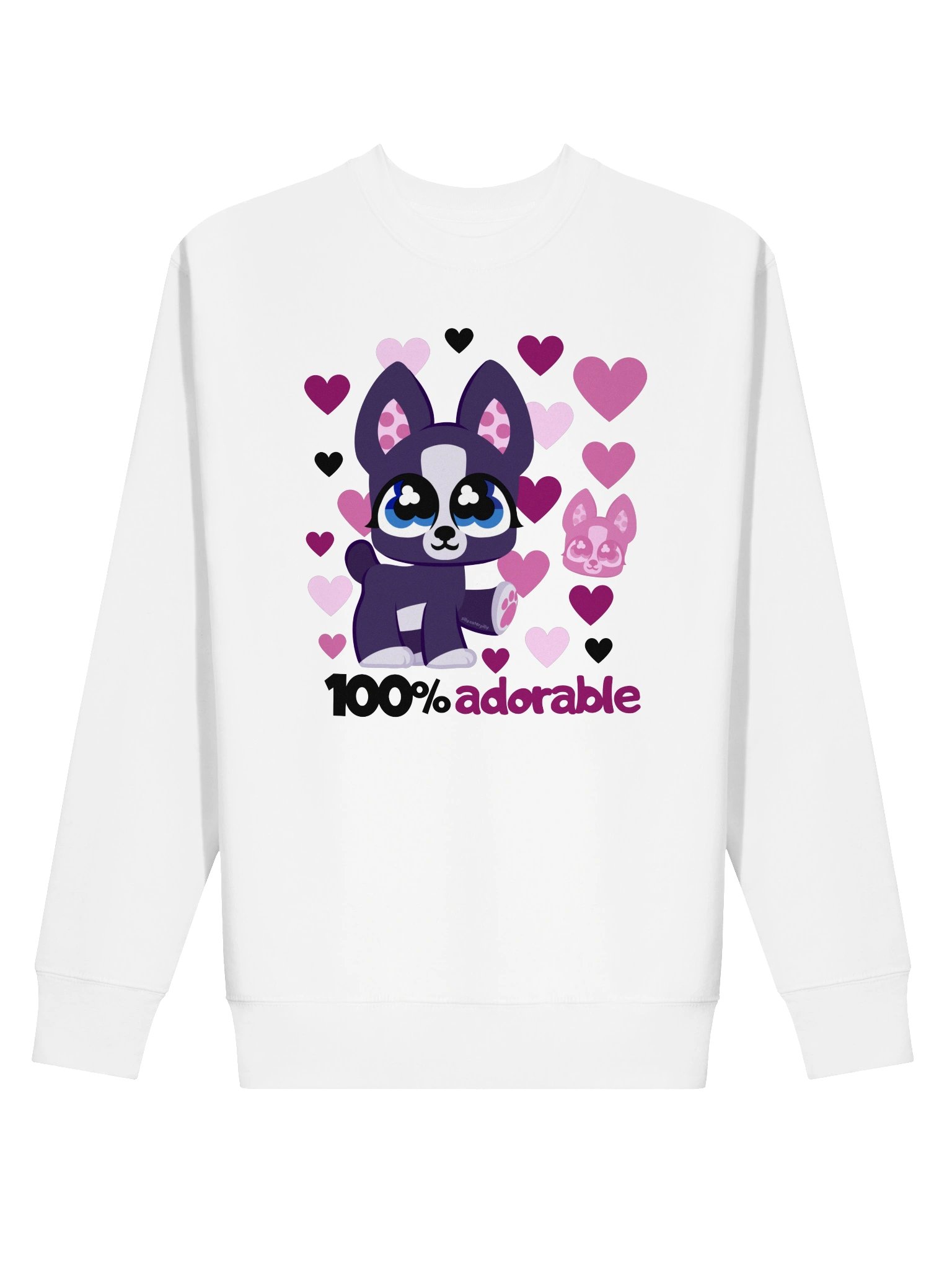 100% Adorable Sweatshirt product image (2)