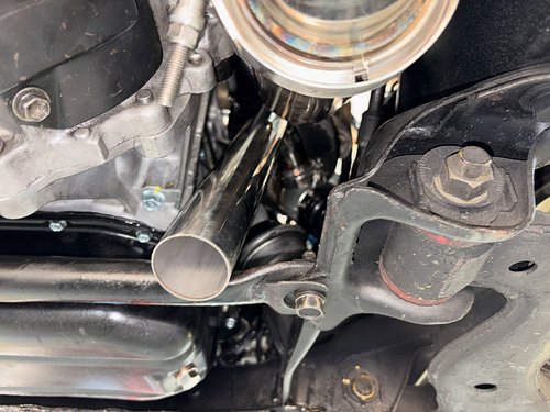 Getting better at this fabrication thing! New dump pipe welded up for the Supra! Using a @turbosmarthq Hypergate 45 lite. Sma...