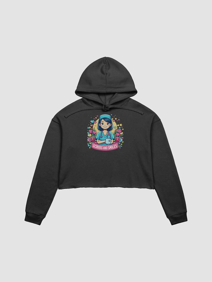 Nurse Joyful Vibes Crop Hoodie product image (3)