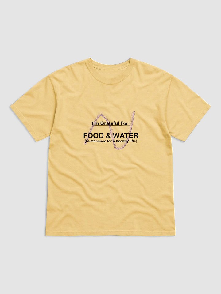 I AM GRATEFUL FOR FOOD AND WATER product image (5)