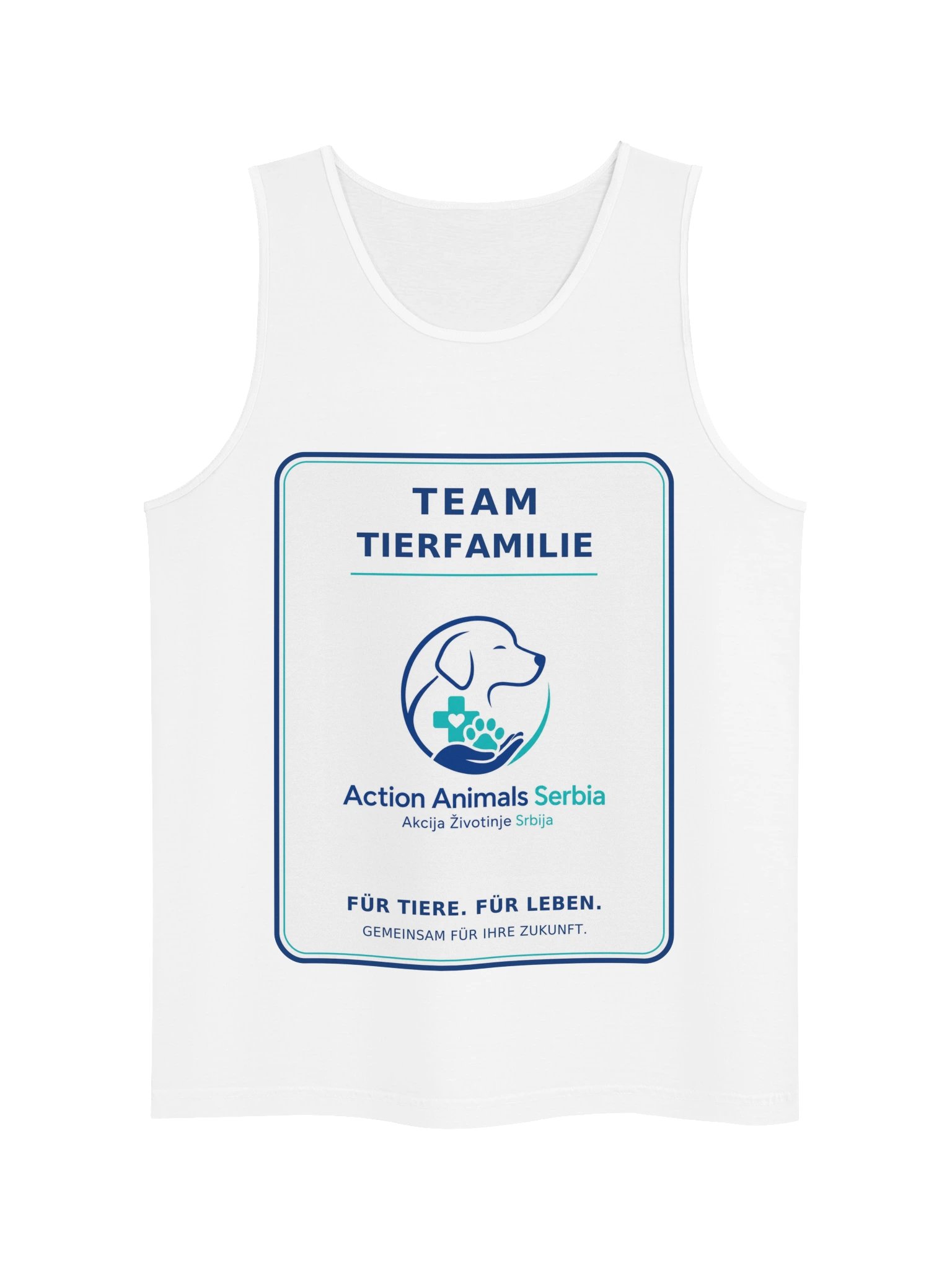 Team Tierfamilie Garment-Dyed Tanktop product image (1)