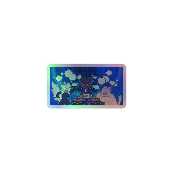 MaMily Feud ~ Holo Sticker product image (1)