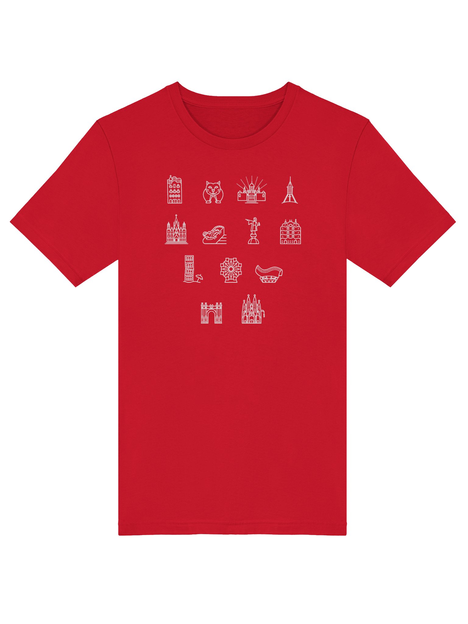 Barcelona Icons T-shirt product image (23)