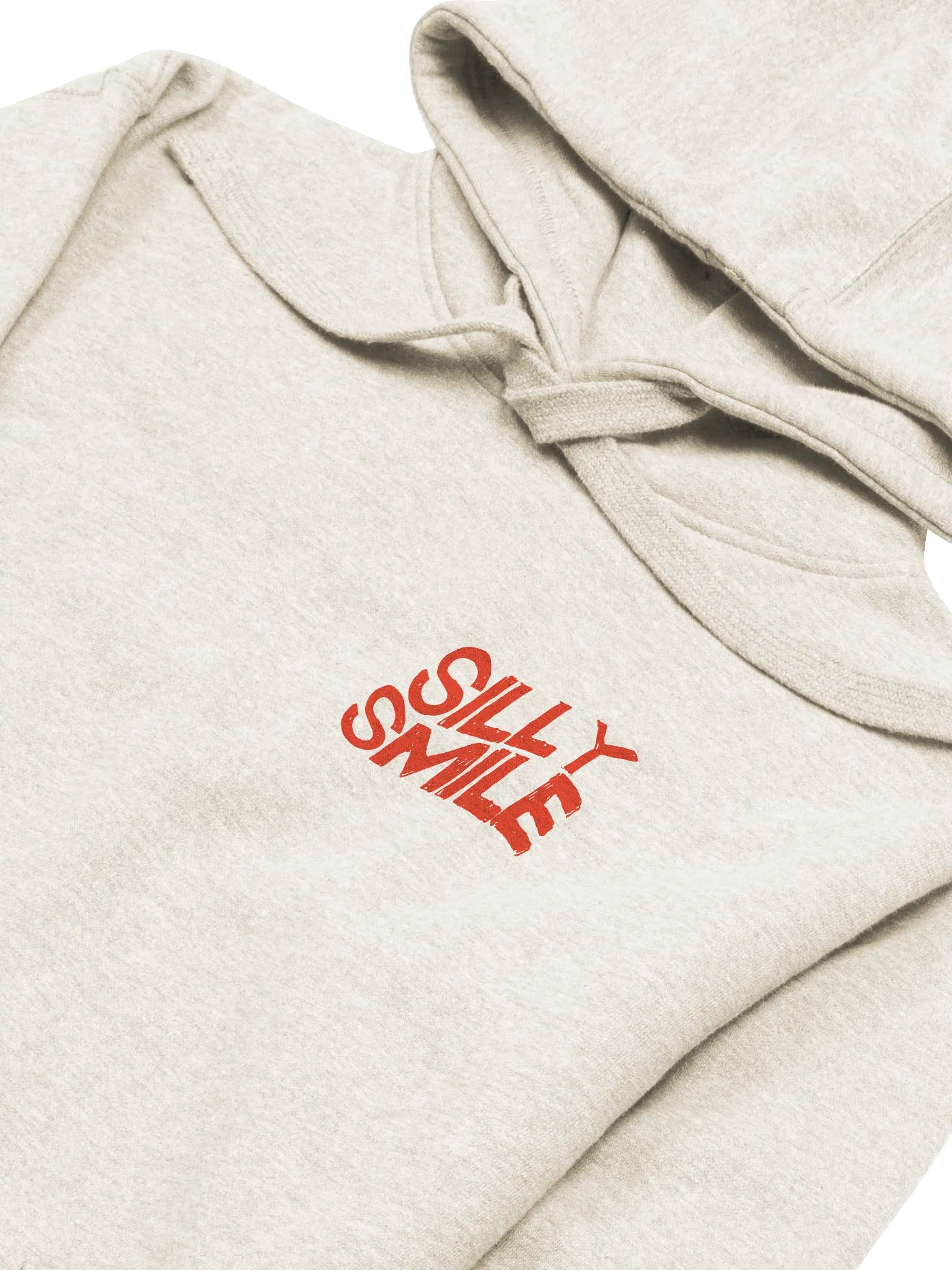 Silly Smile Hoodie White product image (3)