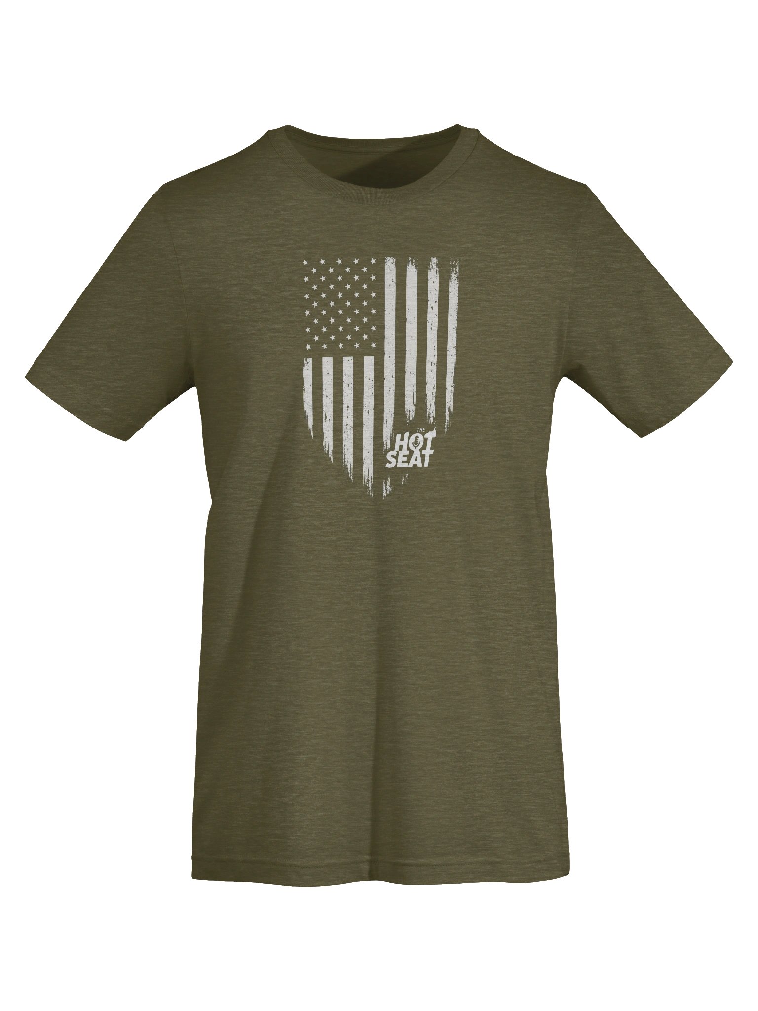 The Hot Seat Distressed American Flag - T-shirt product image (10)