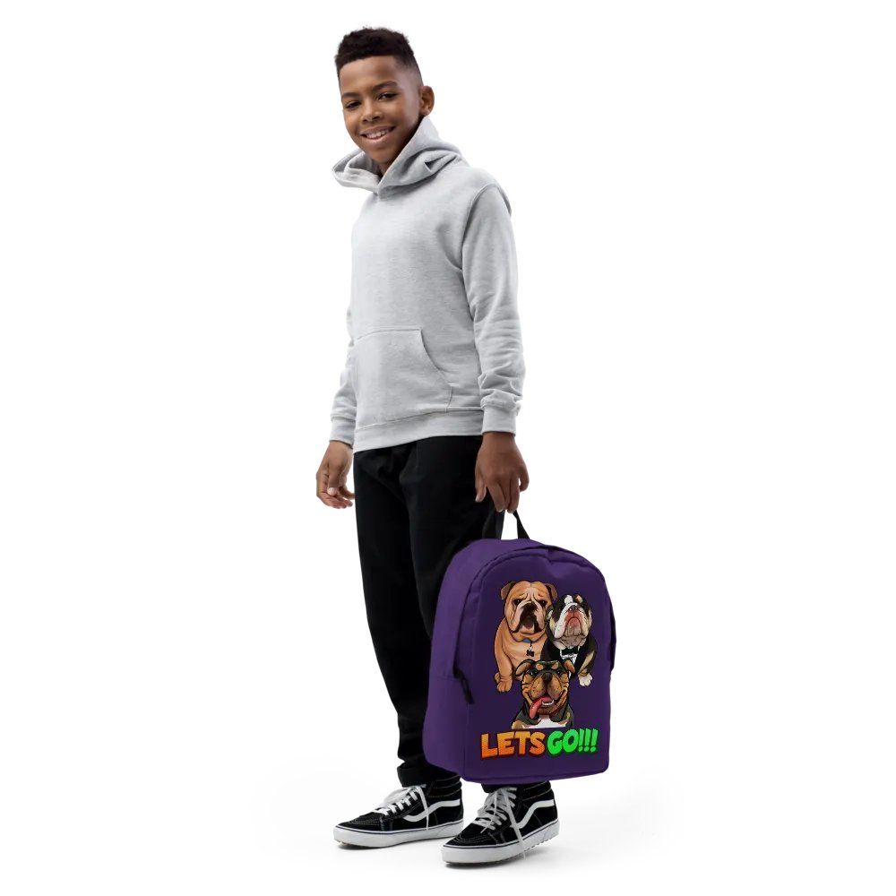 Straightedge Monster Let's Go!!! Backpack product image (8)