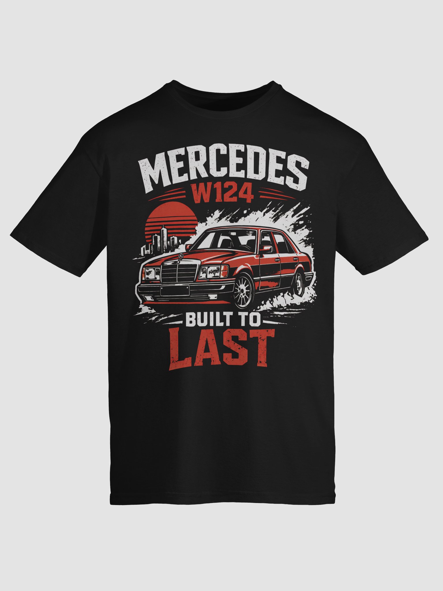 Mercedes W124 - Shirt product image (9)