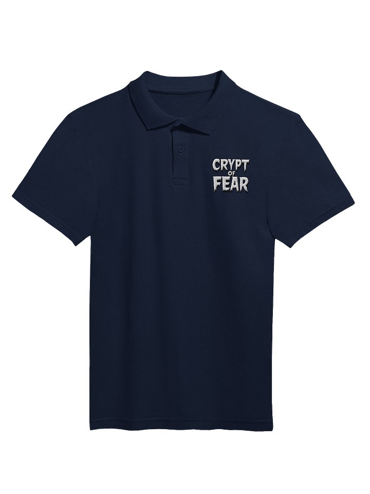 CRYPT OF FEAR Embroidered Polo product image (1)