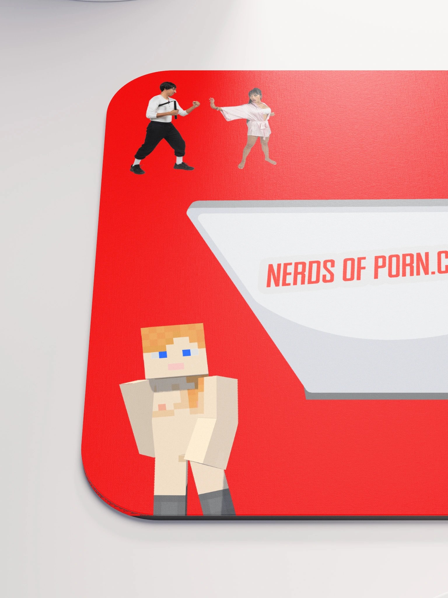Nerds of Porn Logo Mousepad product image (6)