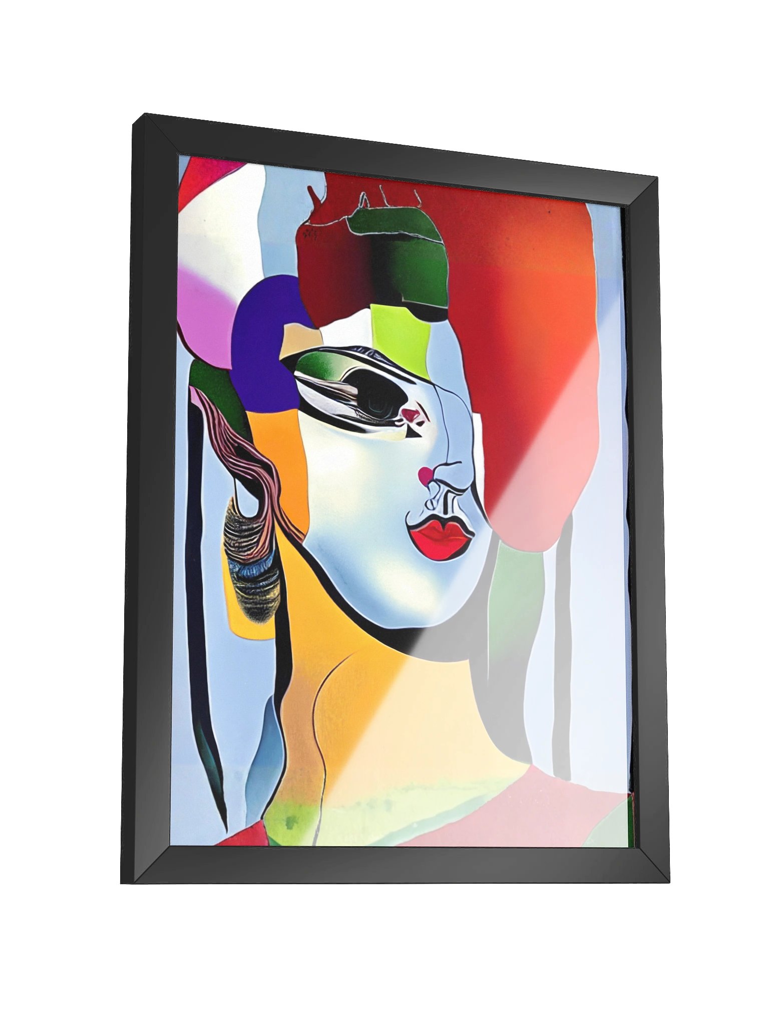 FRAGMENTED ELEGANCE | Framed Art Print product image (6)