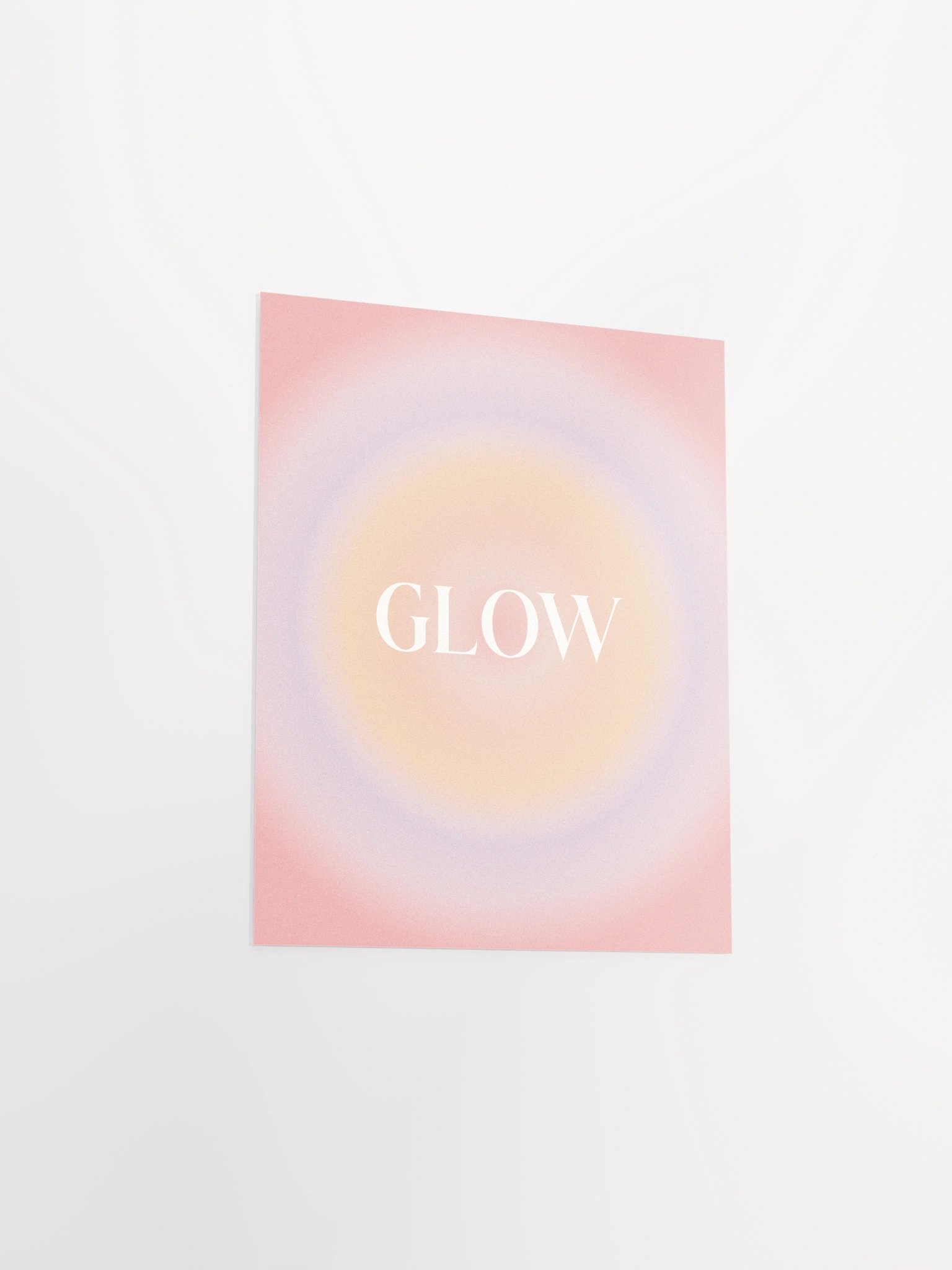 Glow Gradient Grain Poster product image (20)