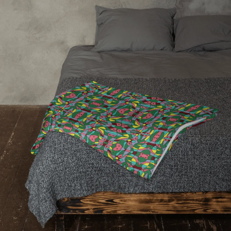 Watermelon Blossom – Throw Blanket product image (3)