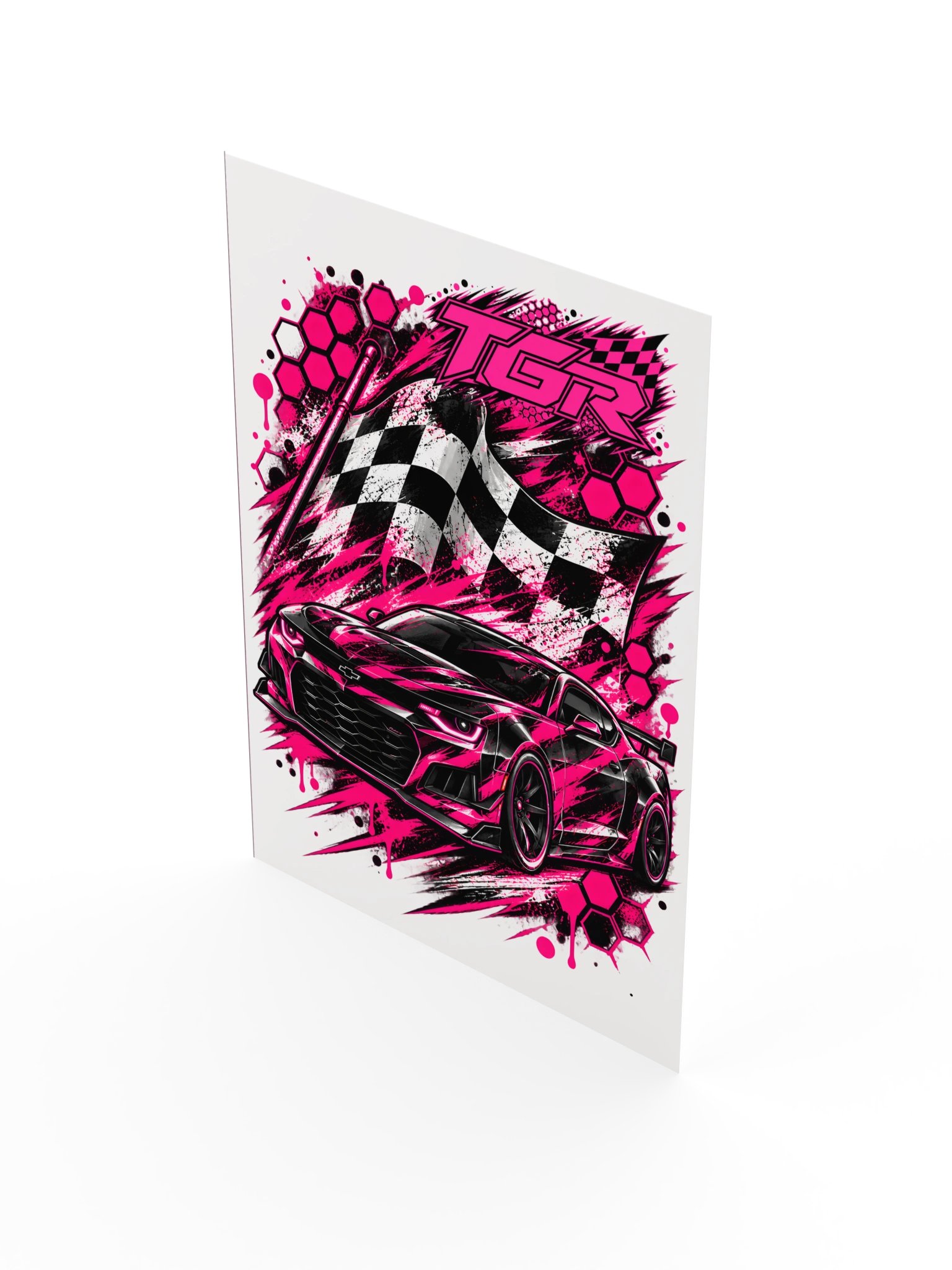 TGR Pink Thunder Racing Print – 5" × 7" product image (3)