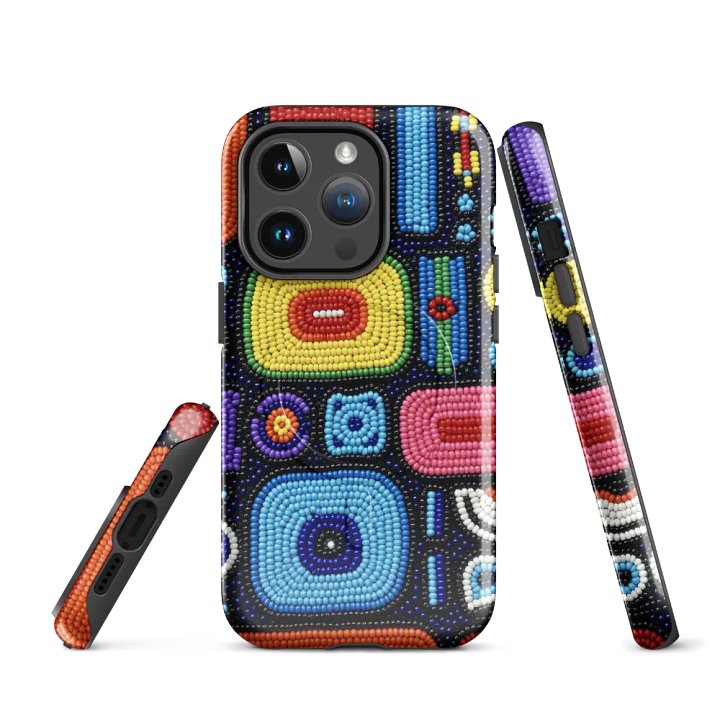 Block Mosaic MagSafe® Tough Case product image (3)