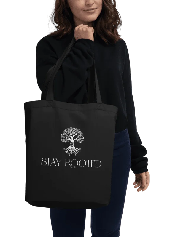 Stay Rooted Eco Tote Bag product image (2)