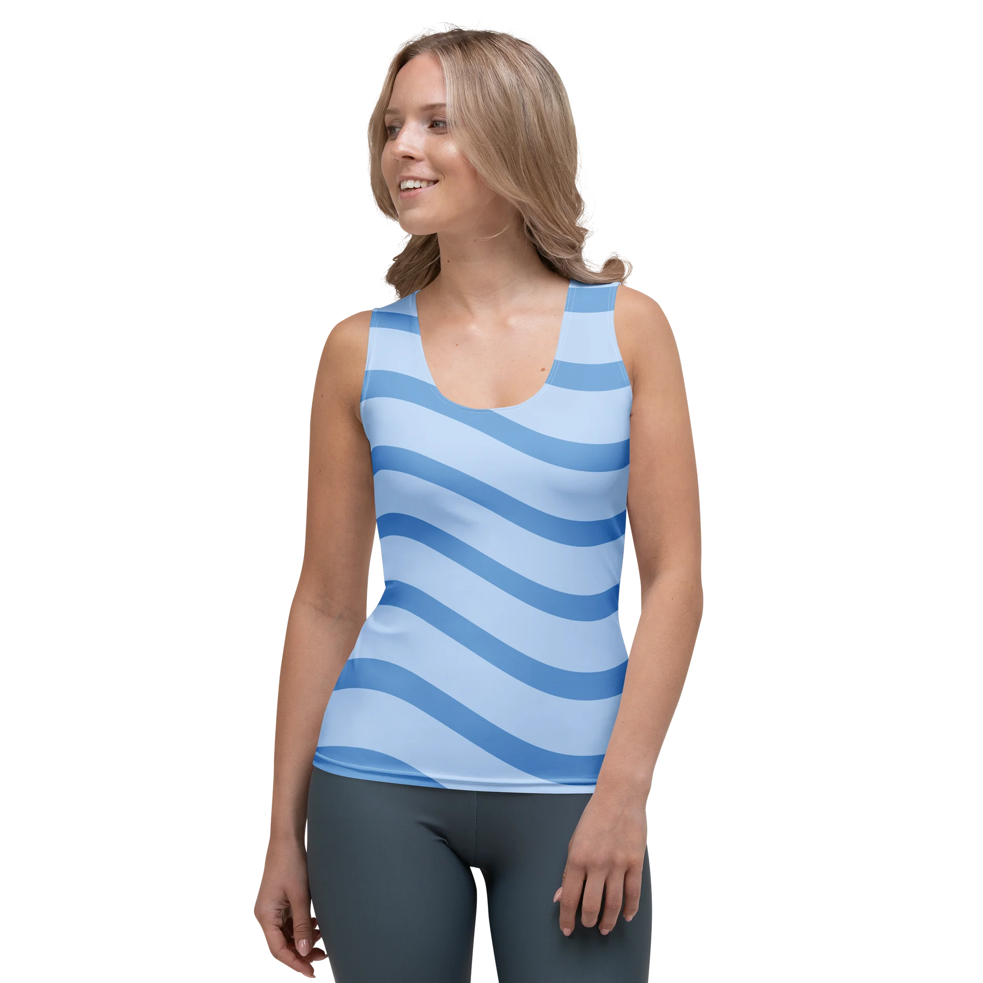 In Straps Tank - Bluebird product image (1)