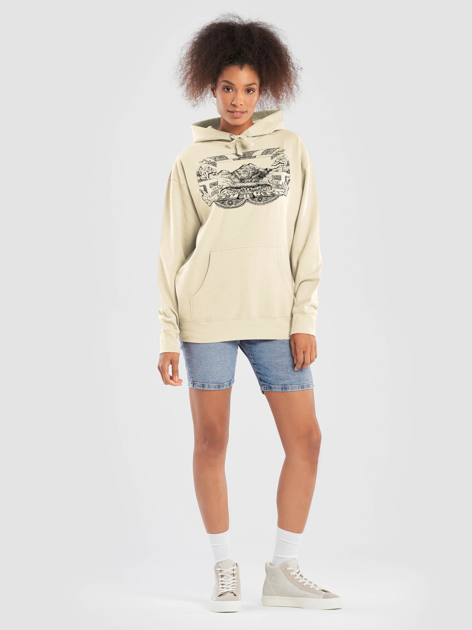 06JL3033 High Meadow Premium Hoodie by Litchfield Studio product image (7)