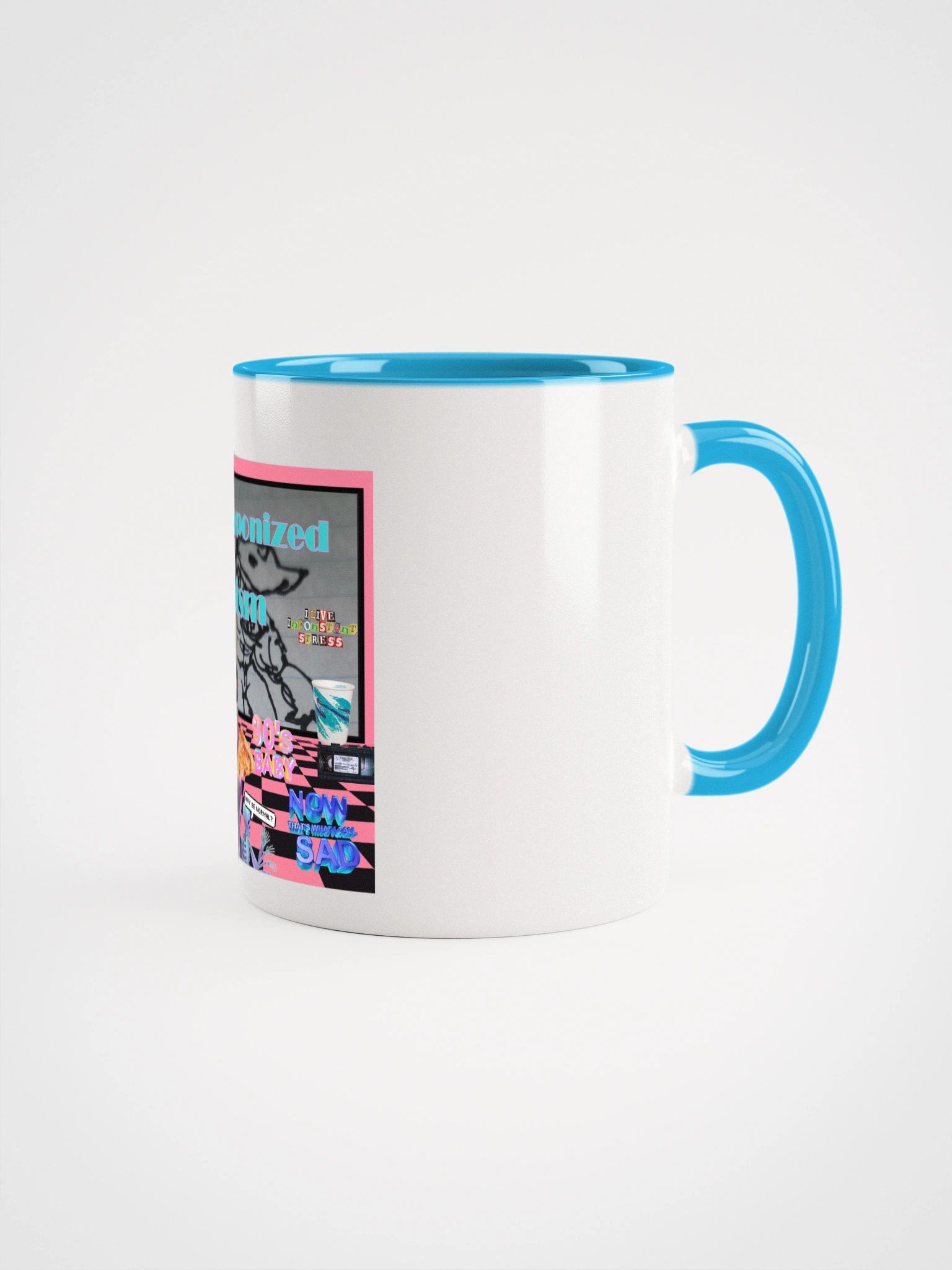 Weapon Mug Blue product image (2)