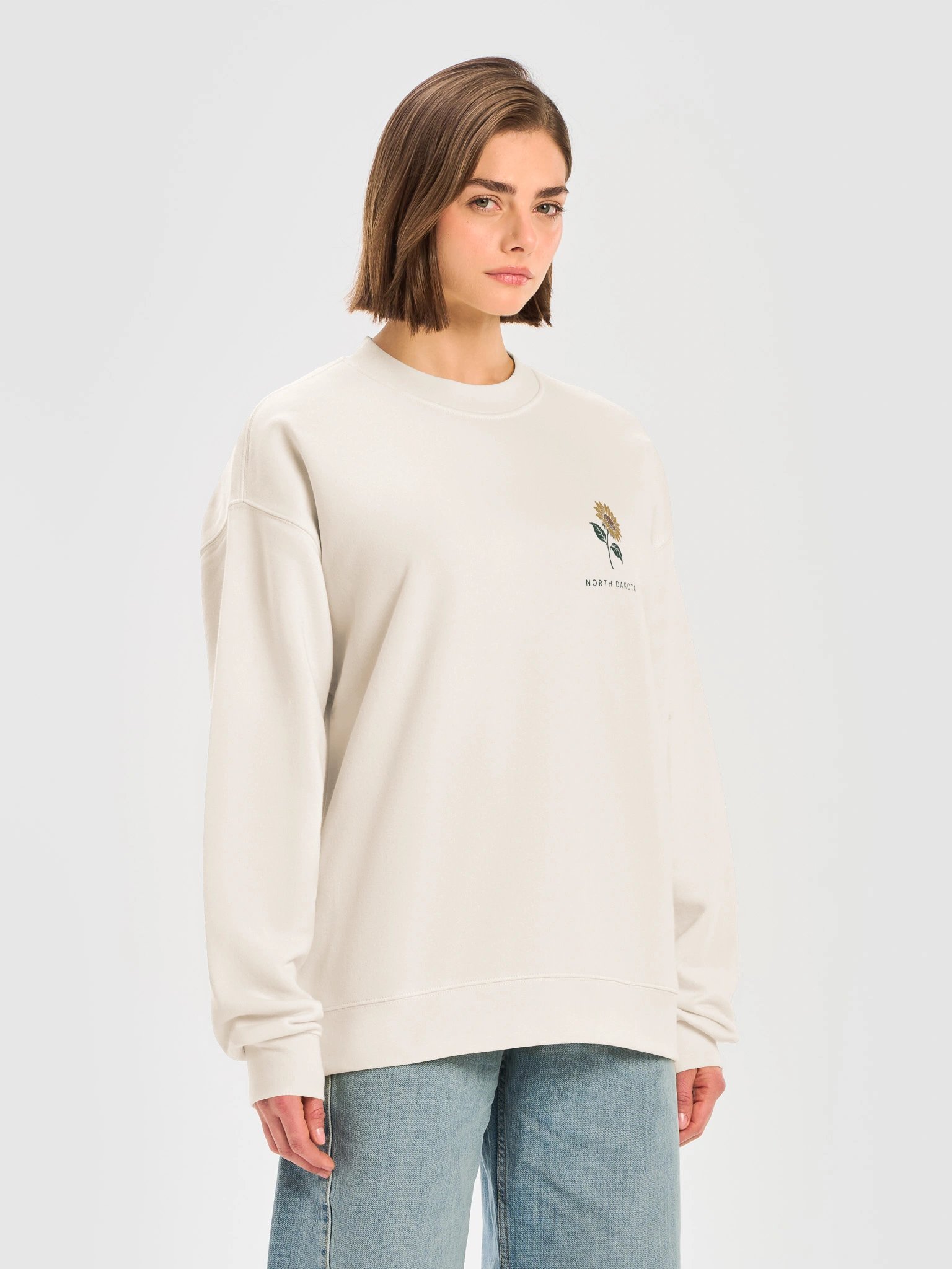 Sunflower Left Chest Relaxed Crewneck product image (5)