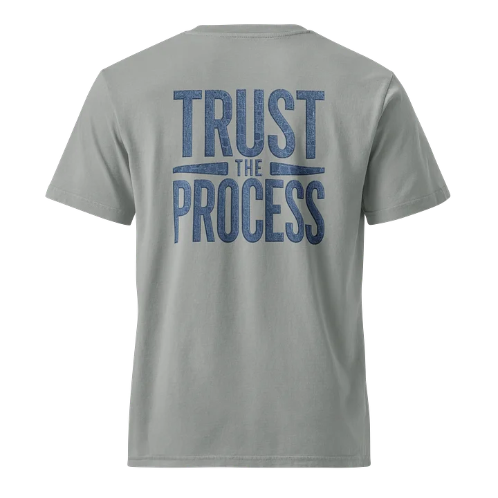 Trust the Process Textured T-Shirt product image (2)