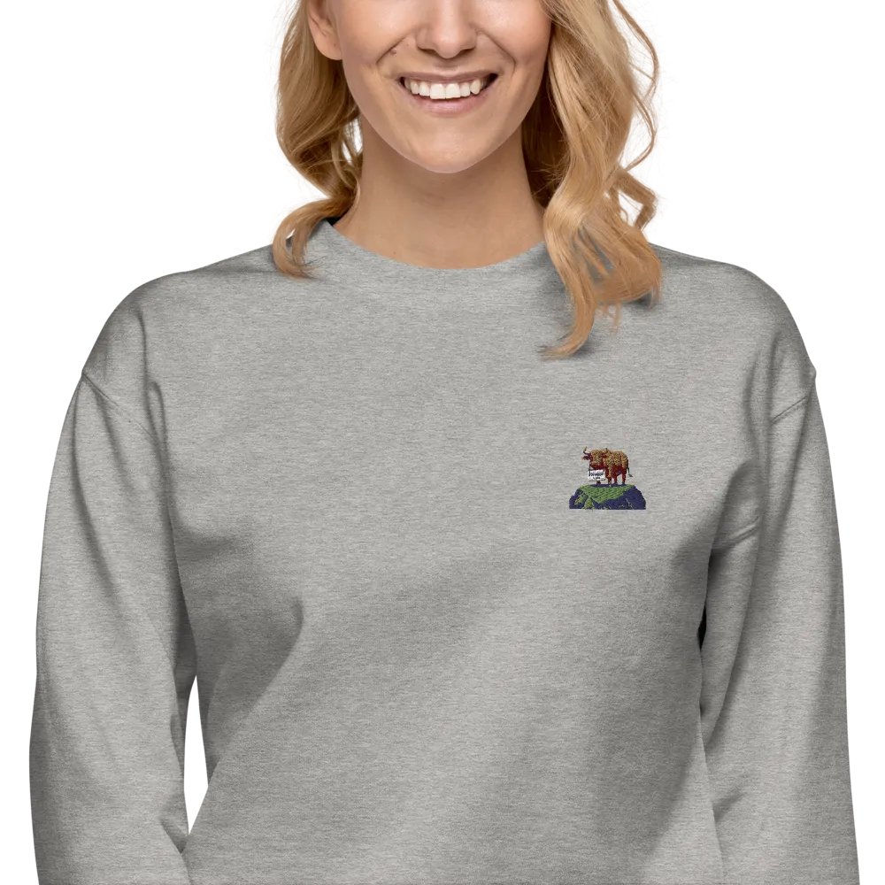 Ethereum is good image crewneck (grey) product image (6)