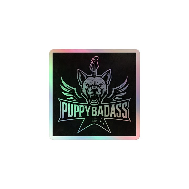 Rebel Pup Holographic Sticker Set product image (1)