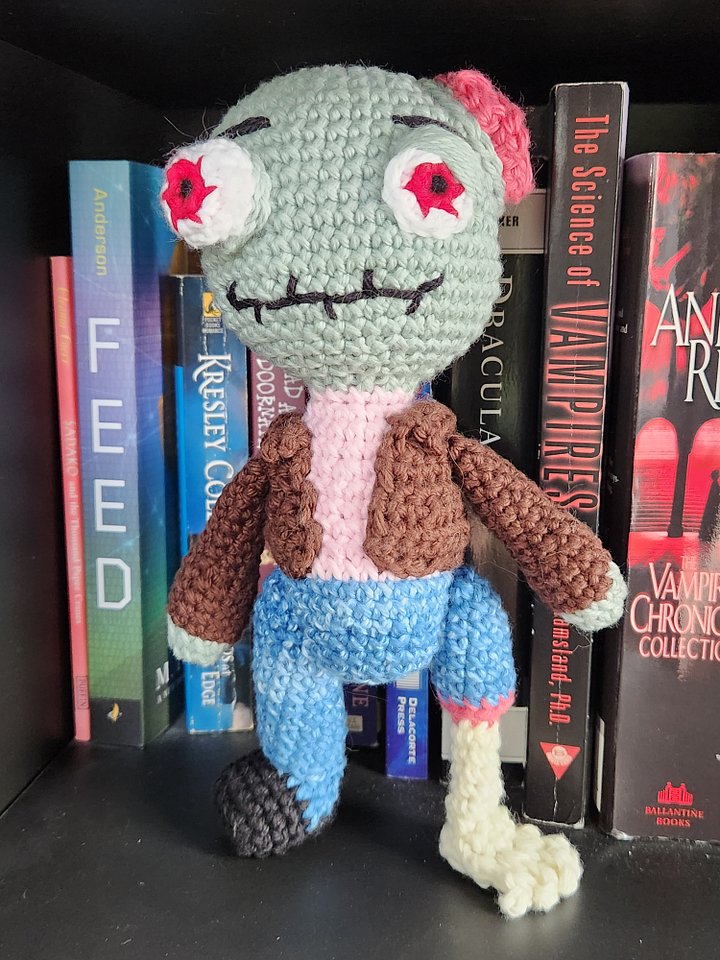 Crocheted Zombie Art Doll product image (1)