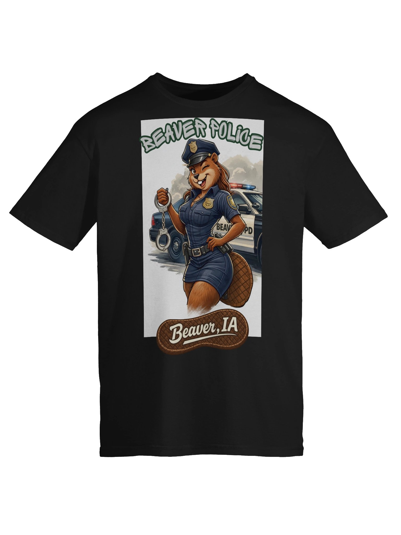 Beaver Police T-Shirt product image (76)