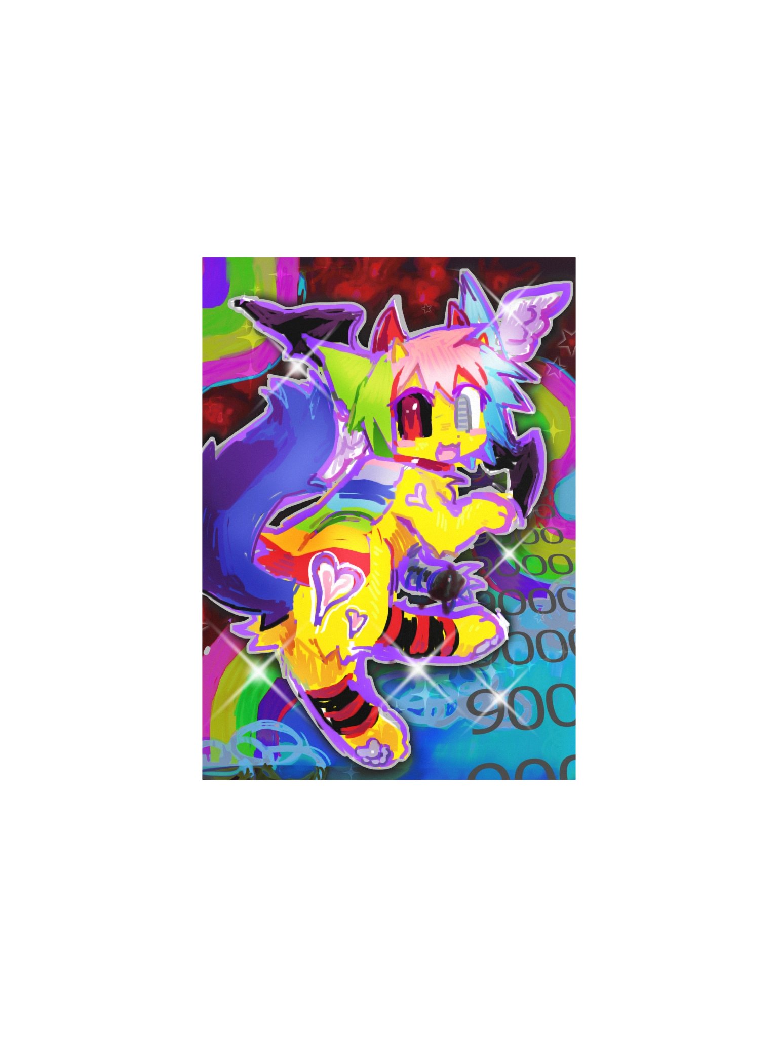 Yaoitron Sparklecat Art Print product image (3)
