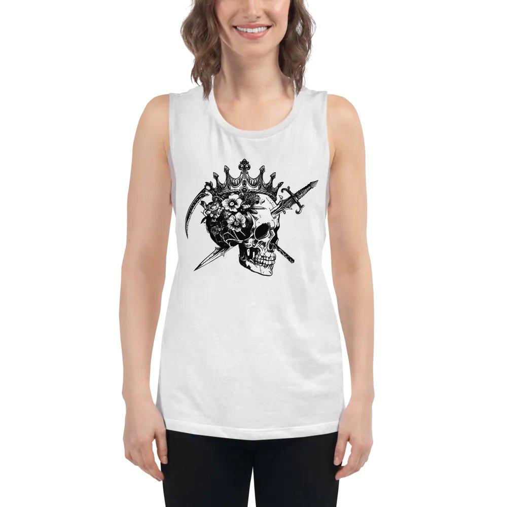 Four Horsemen Logo Bella+Canvas Women's Flowy Muscle Tank product image (50)