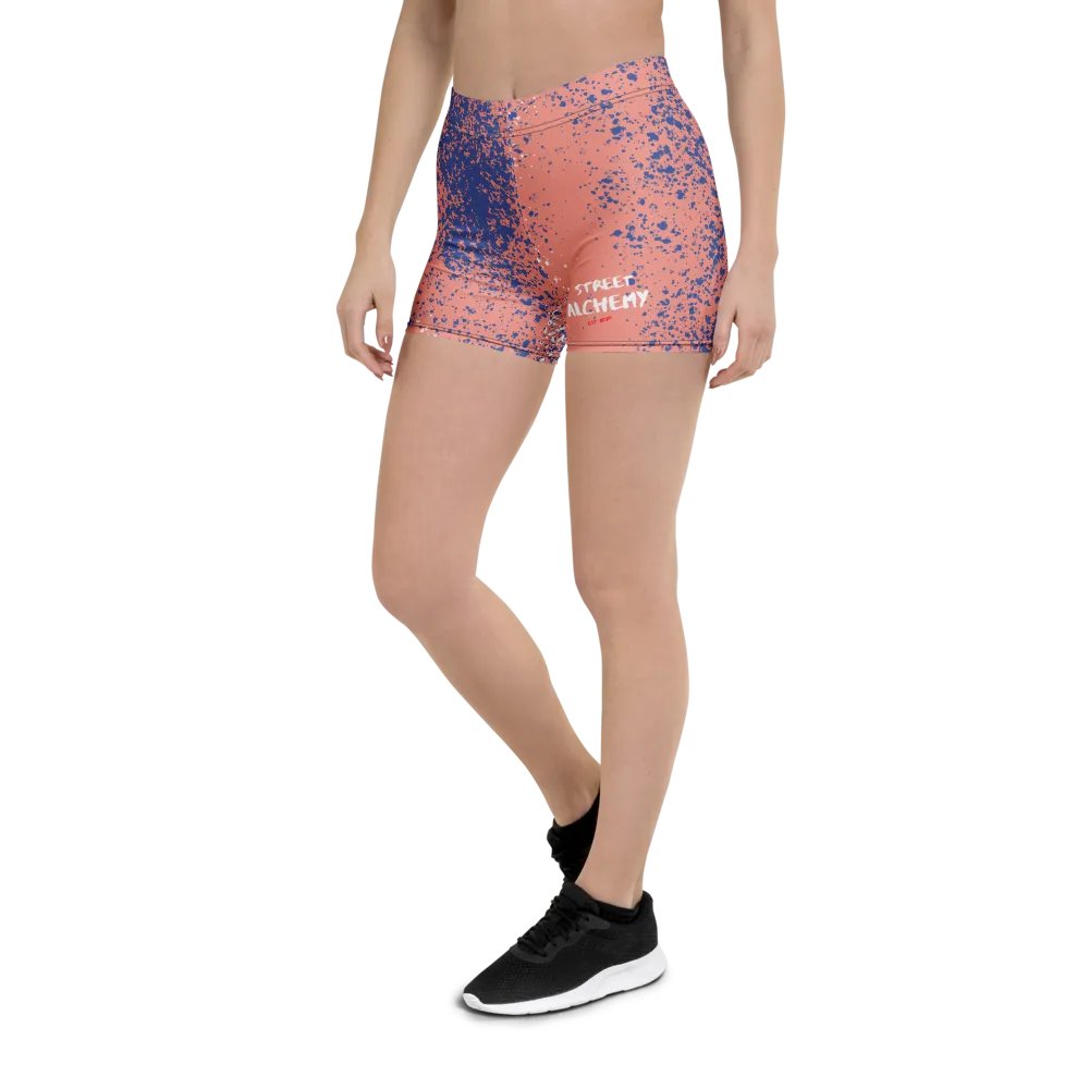 Street Alchemy Coral BIKER Shorts product image (6)