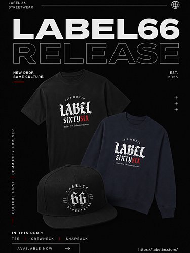 New drops! #label66