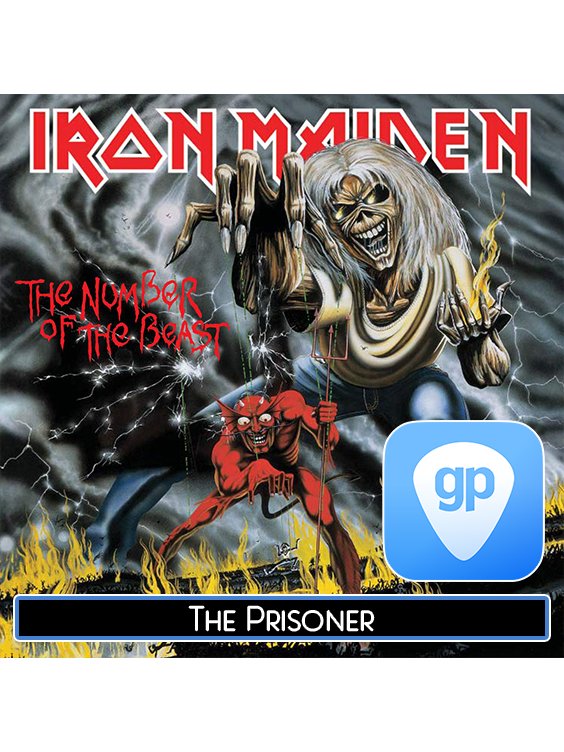 The Prisoner PDF TAB + Backing Track MP3 product image (1)