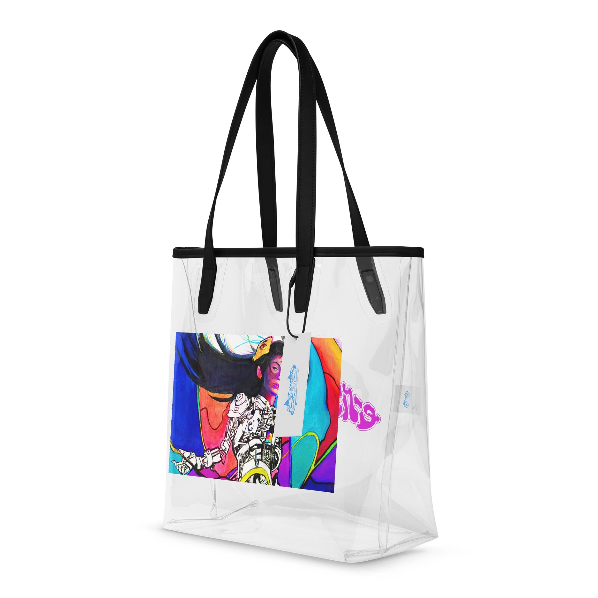OVERSATURATION - Clear Tote Bag product image (4)