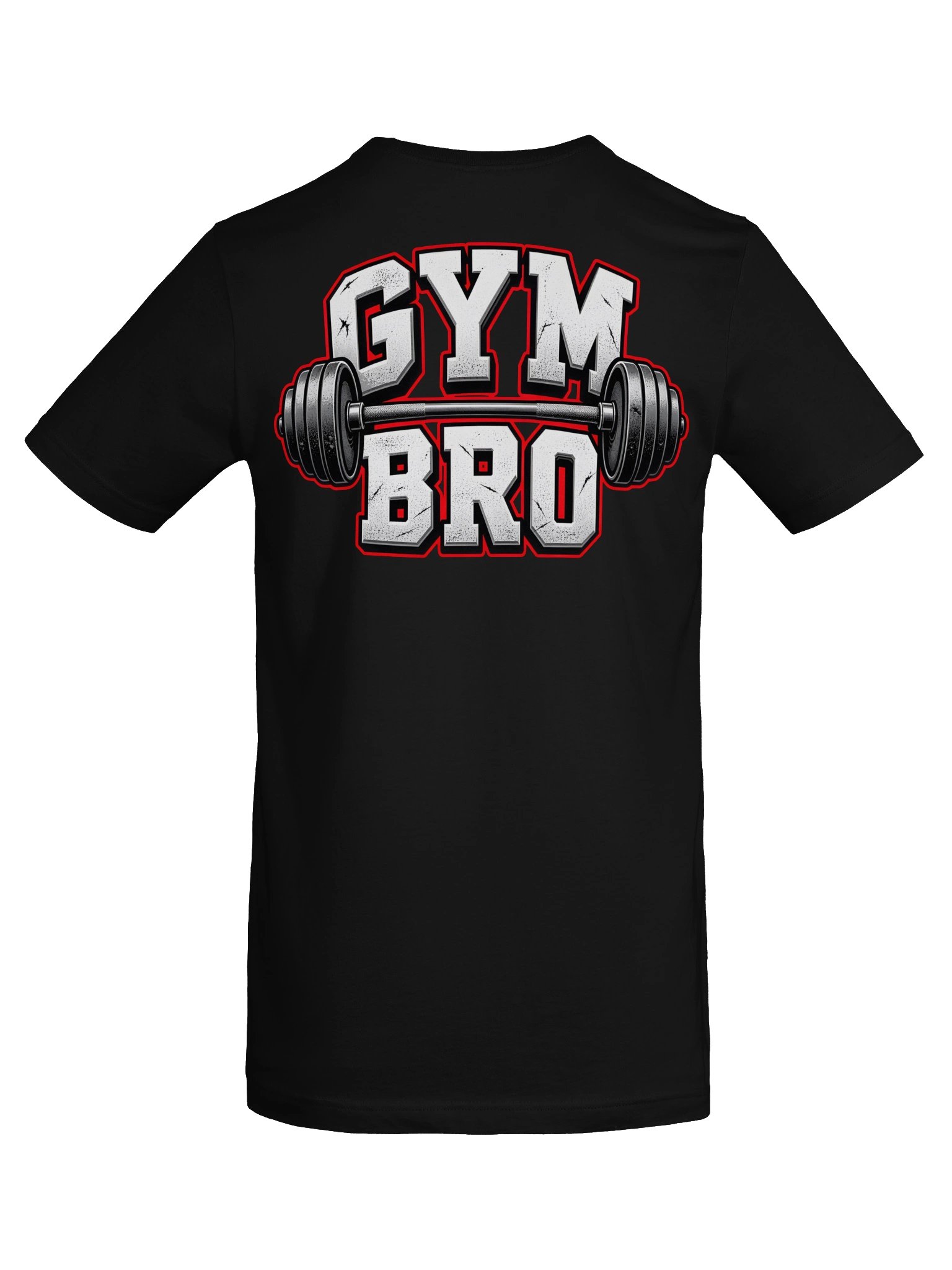 Gym Bro Barbell Logo Tee product image (23)