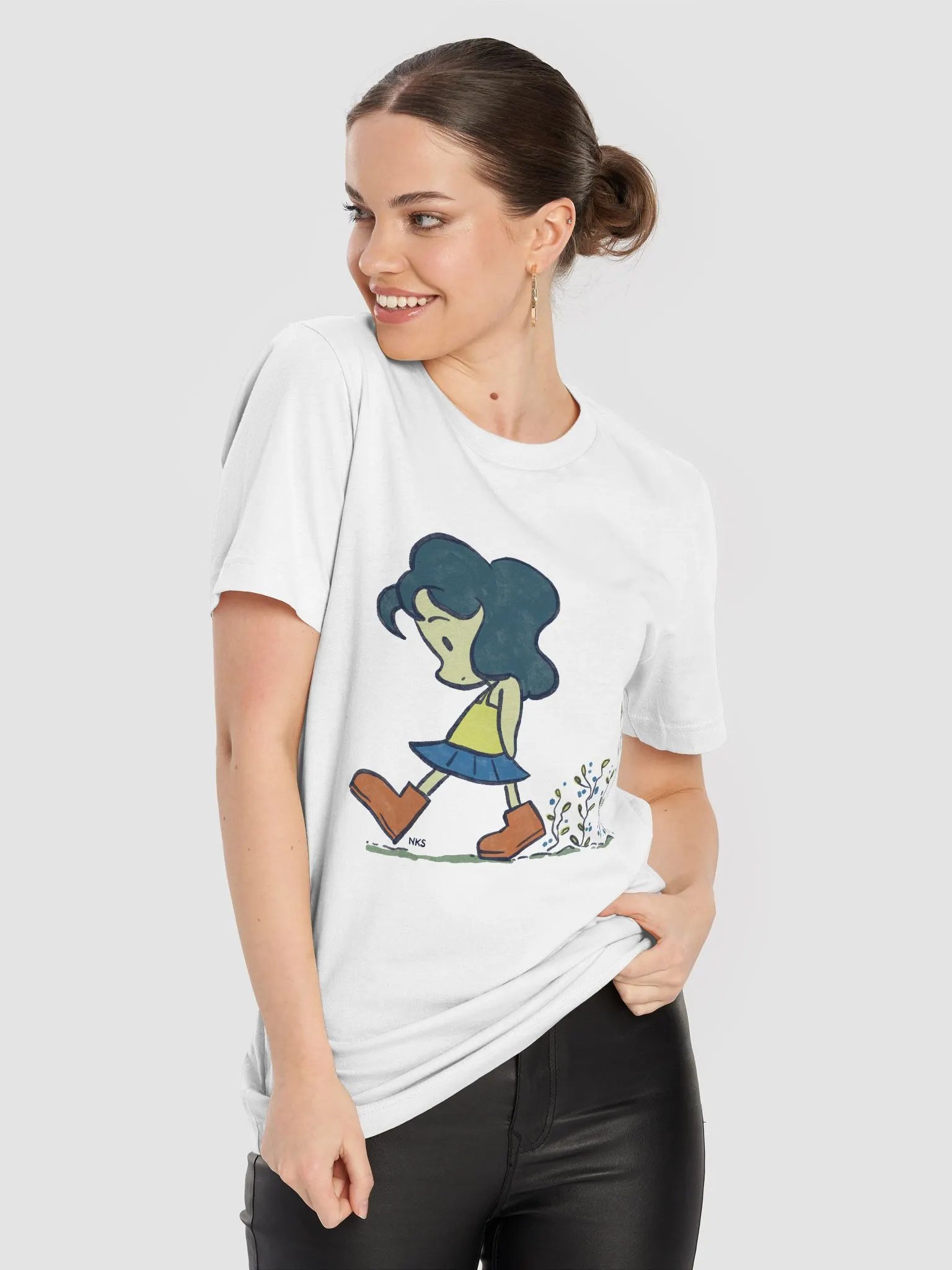 Flower Steps | Bella+Canvas Supersoft T-Shirt product image (61)