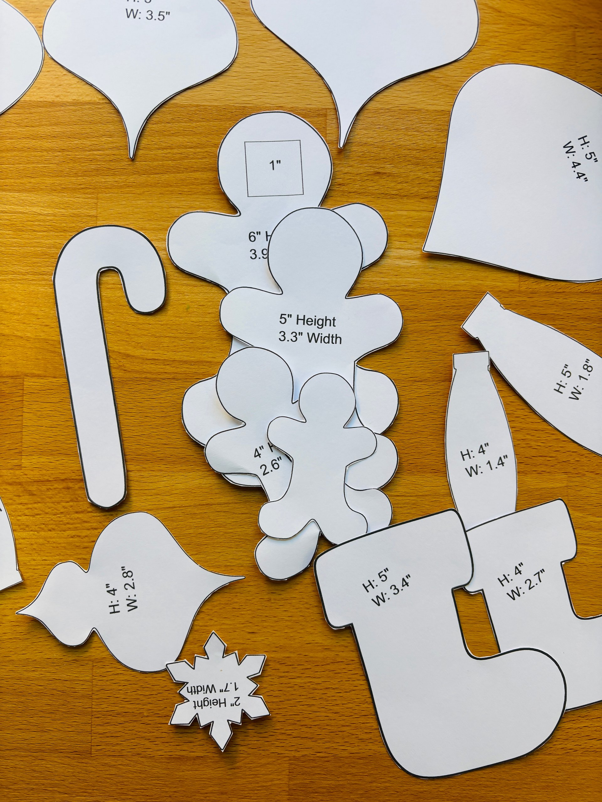Christmas Decoration Template Set product image (3)