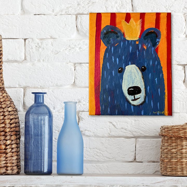 Original Painting: Beau – The Bear of Inner Strength product image (2)