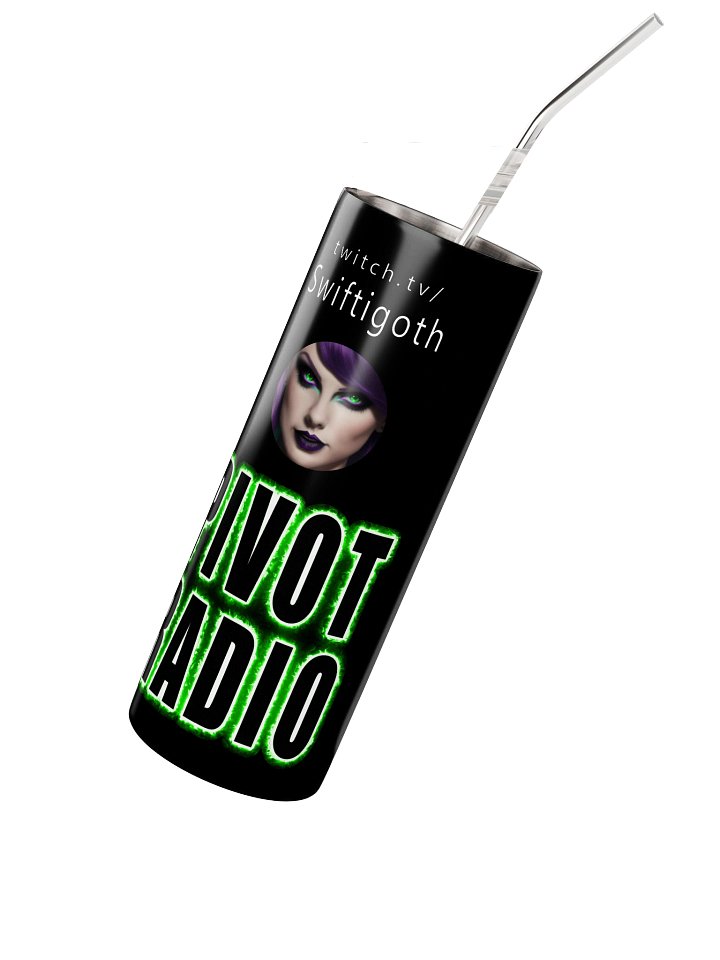 Pivot Radio Stainless Steel (Green) Tumbler product image (2)
