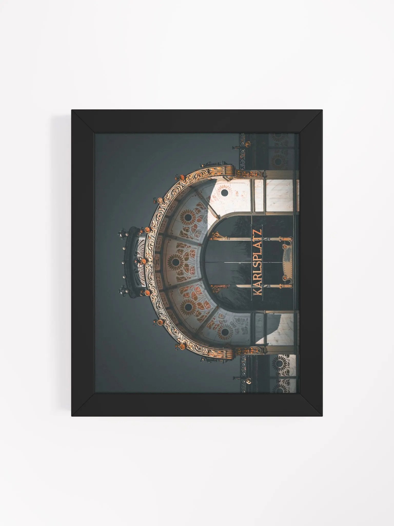 Karlsplatz Arched Facade Poster product image (50)
