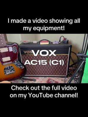 Check it out if you haven’t seen it yet! #guitar #guitaramp #amplifier #vox @VOX Amplification 