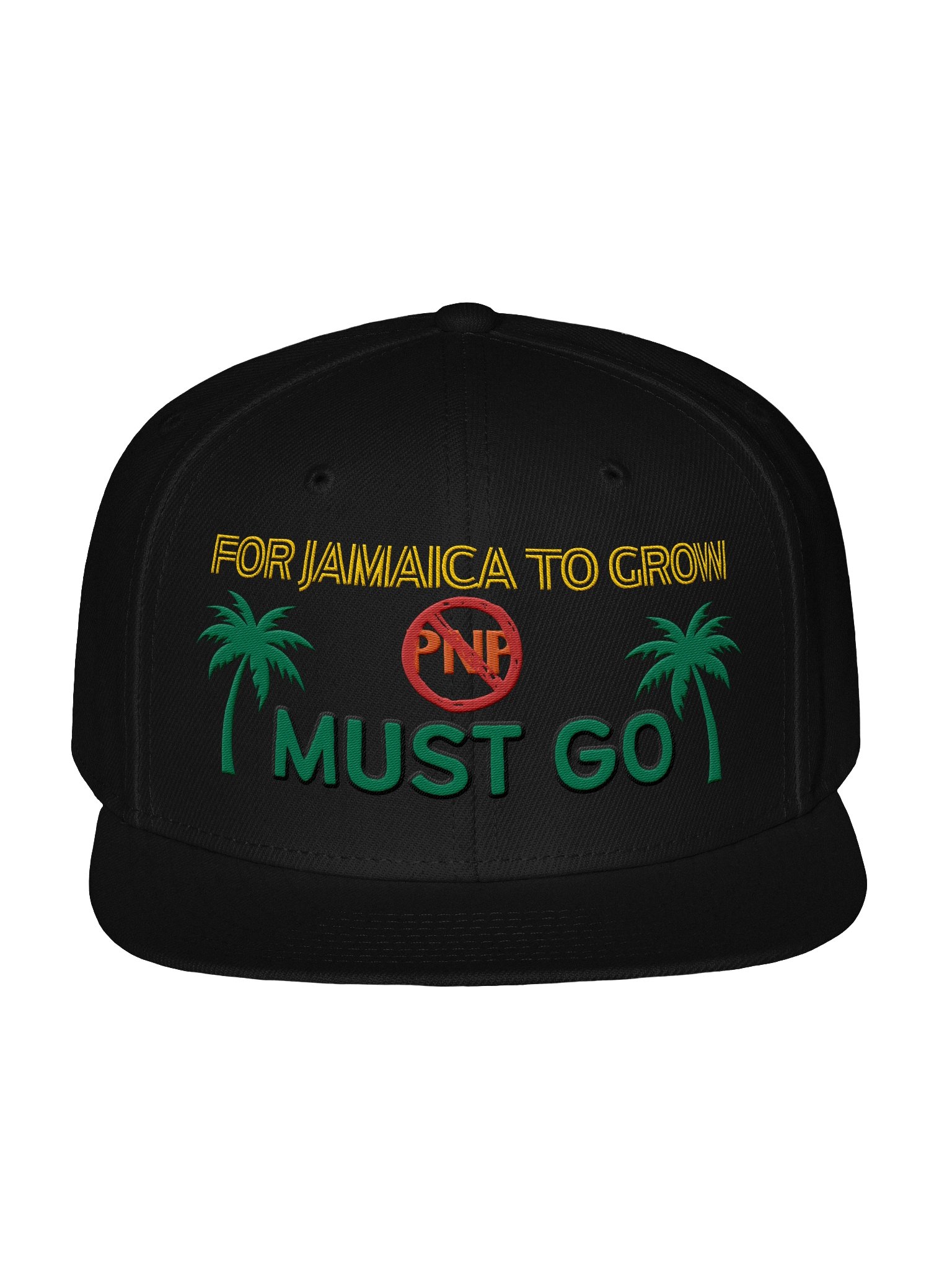 Must Go Snapback — 'FOR JAMAICA TO GROW' product image (1)